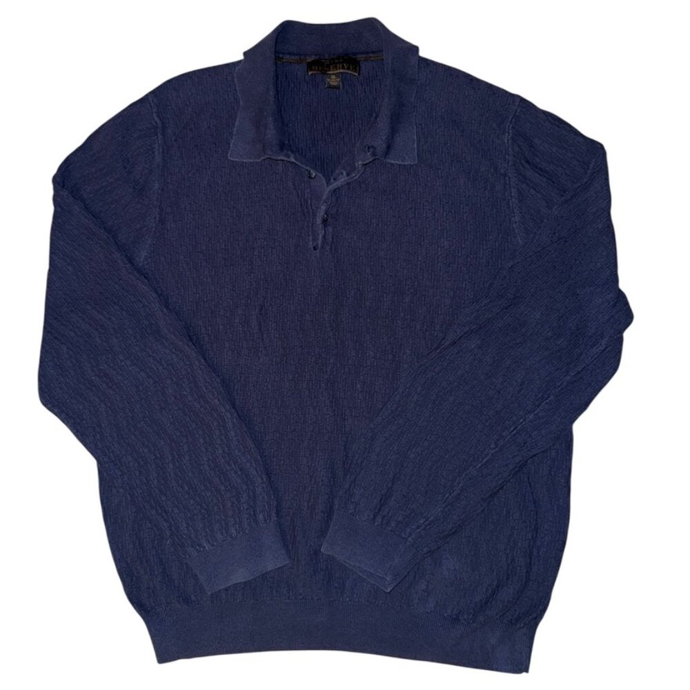 Vintage Men's Quarter Button Sweater